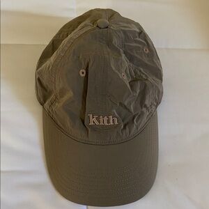 Kith Women nylon Tan Dad hat